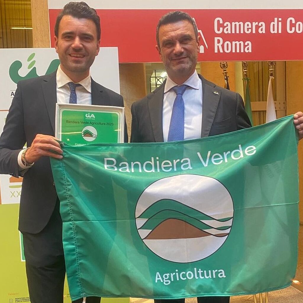 L'assessore Giordano Del Chiaro con il presidente di CIA-Agricoltori Italiani Cristiano Fini