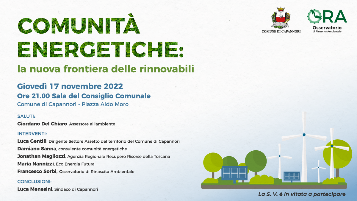 Giovedì 17 Novembre Parte Il Percorso Di Promozione Delle Comunità ...