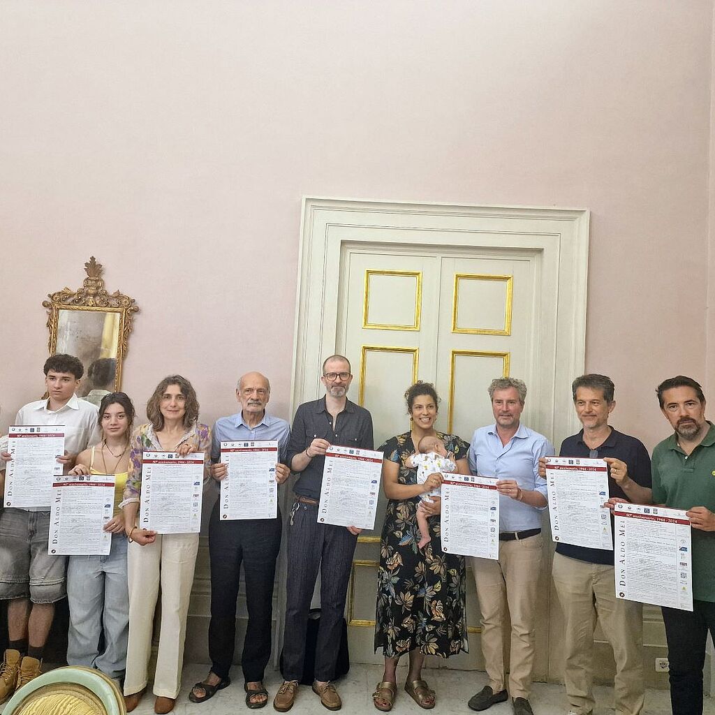 La conferenza stampa a Palazzo Ducale